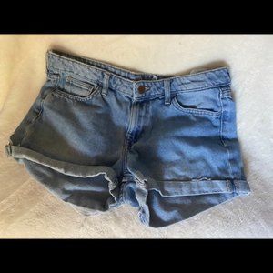 H&M Cuffed Jean Shorts